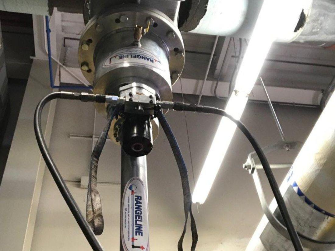 Hot Tapping Procedure for Live Pipeline Connections