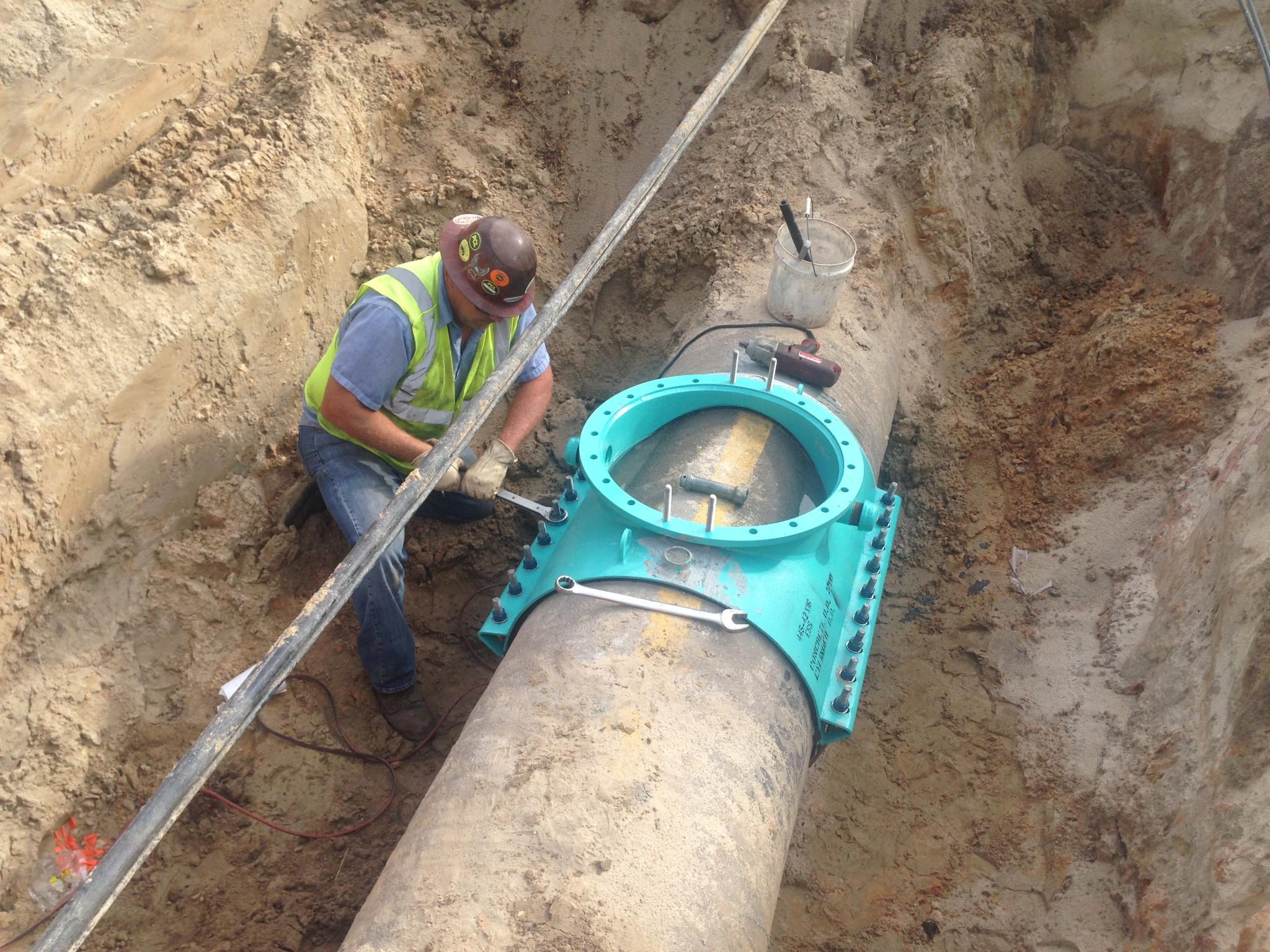 PCCP Concrete Pressure Pipe Repair & Replace